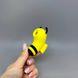 KisToy CuteVibe Beebe - вакуумний стимулятор на палець з мікрострумом бджілка Yellow - фото товару