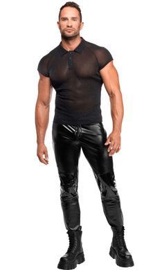 Чоловіче поло Noir Handmade H082 Onyx veil polo M