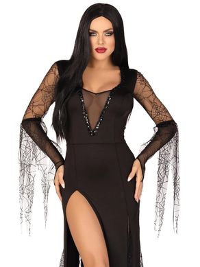 Эротический костюм Аддамс Leg Avenue Sexy Spooky Morticia S