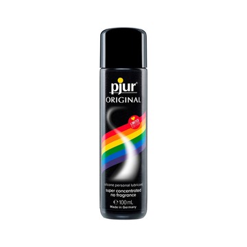 Силиконовая вагинальная смазка pjur Original Rainbow Edition (100 мл) - фото