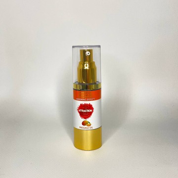 Розігріваюче масажне масло з феромонами MAI PHEROMON MASSAGE OIL манго 30 мл (без упаковки) - фото