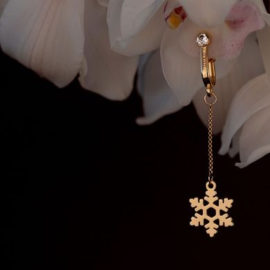 Прикраси для клітора UPKO non-pierced clitoral jewelry snowflake - фото