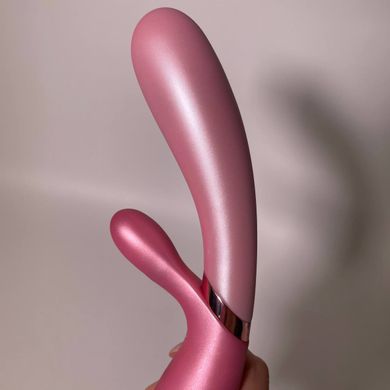 Смарт вібратор-кролик із підігрівом Satisfyer Hot Lover Pink - фото