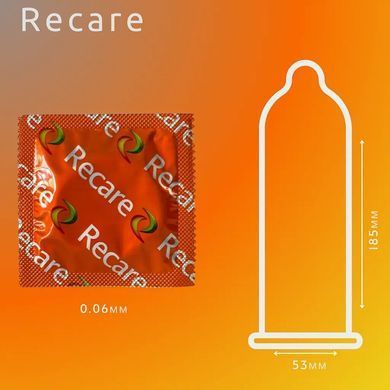 Презервативи кольорові з ароматом фруктів Recare Color Fruit Flavour Condoms 3 шт - фото