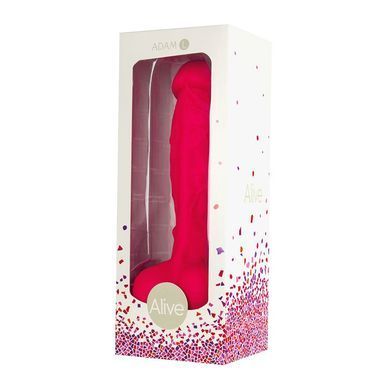 Розовый фаллоимитатор Alive Adam Pink L (21 см) - фото