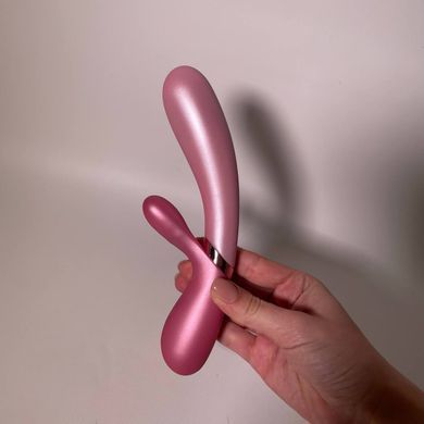 Смарт вибратор-кролик с подогревом Satisfyer Hot Lover Pink - фото