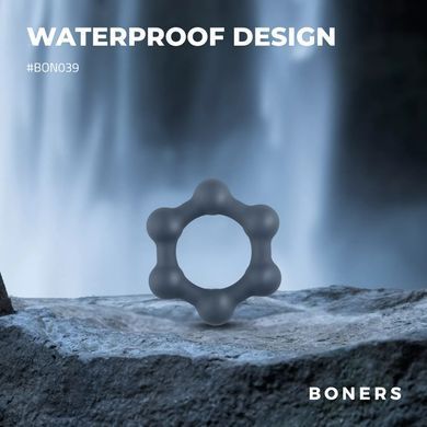 Ерекційне кільце Boners Hexagon Cock Ring - фото