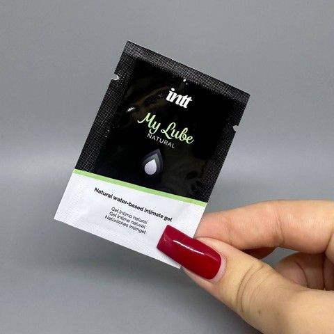 Саше Лубрикант на водной основе Intt My Lube Natural (2 мл)