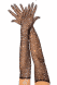 Довгі рукавички Leg Avenue Rhinestone opera length gloves