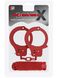 Набір БДСМ Dream toys Bondx Metal Cuffs & love Rope Set Red - фото товару