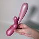 Смарт вібратор-кролик із підігрівом Satisfyer Hot Lover Pink - фото товару