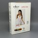 Прозрачная сорочка и трусики Passion JANET CHEMISE white S/M