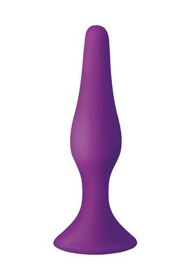 Анальная пробка MAI Attraction Toys №35 Purple - 3,8 см - фото
