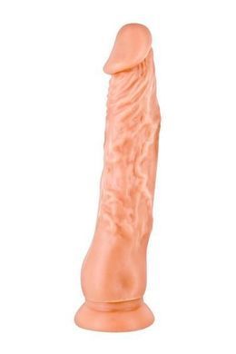 Довгий фалоімітатор Real Body Real Justin Flesh (21,5 см) (м'ята упаковка, товар в цілісності) - фото