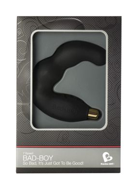 Вибромассажер простаты Rocks Off Bad-Boy Black (мятая упаковка) - фото