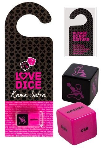 Гральні кубики Tease & Please Love Dice Kama Sutra - фото
