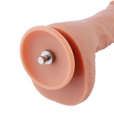 Фалоімітатор для сексмашин Hismith 8.3&Prime; 2-layers Silicone Flesh Dildo, Тілесний