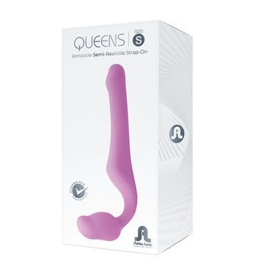 Страпон безремінний Adrien Lastic Queens S (довжина 14,5 см, діам. 4 см) - фото