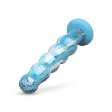 Стеклянный дилдо Gildo Ocean Flow Glass Dildo - фото