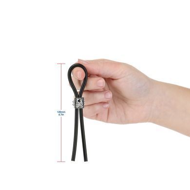 Ерекційне кільце ласо LUX Active Tether Adjustable Silicone Cock Tie - фото