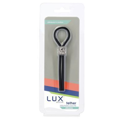 Ерекційне кільце ласо LUX Active Tether Adjustable Silicone Cock Tie - фото