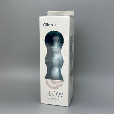 Стеклянный дилдо Gildo Ocean Flow Glass Dildo - фото