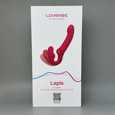 Смарт вибрострапон безременной Lovense Lapis vibrating strapless - фото