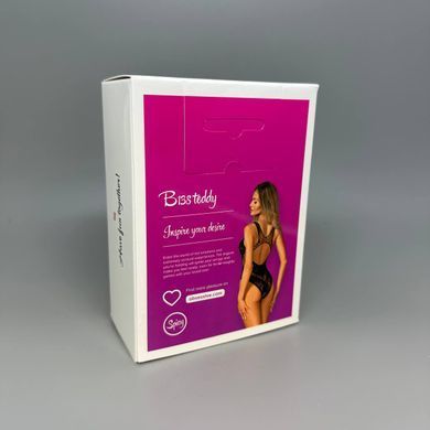 Эротическое боди с доступом Obsessive B138 teddy black S/M/L