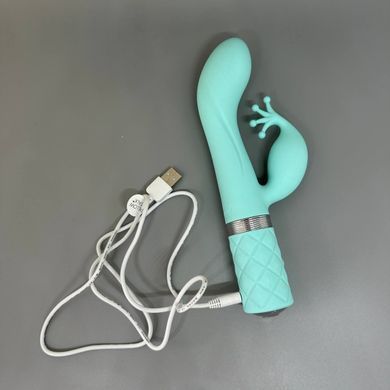 Вибратор-кролик Pillow Talk Kinky Teal мятный - фото