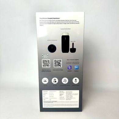 Svakom Sam Neo 2 Pro - інтерактивний смарт-мастурбатор з підігрівом, вібрацією та посмоктуванням - фото