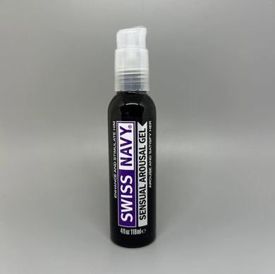 Возбуждающий гибридный лубрикант Swiss Navy Sensual Arousal Gel 118 мл - фото