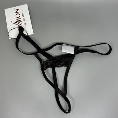 Трусики-стрепи Passion Exclusive SHELLY THONG black S/M