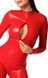 Комбінезон Noir Handmade F353 Red powerwetlook overall M