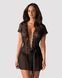 Пеньюар Obsessive Alluria peignoir & thong L/XL - фото товару