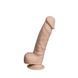 Фалоімітатор на присосці SilexD Vetus Real Skin Flesh MODEL 1 8in (21 см) - фото товару