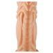 Фаллоимитатор для секс-машин Hismith Slightly Curved Silicone Dildo Monster Series, Телесный
