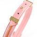 Ошейник с поводком LOCKINK SEVANDA Love Heart Butterfly Leather Collar Set Pink - фото товара