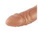 Фаллоимитатор для секс-машин Hismith Slightly Curved Silicone Dildo Monster Series, Телесный