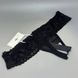 Трусики с доступом Obsessive 837-THC-1 crotchless thong S/M черные