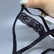 Трусики-стрепи Passion Exclusive SHELLY THONG black S/M