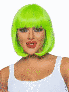 Перука Leg Avenue 12&Prime; Neon short bob wig Neon Green