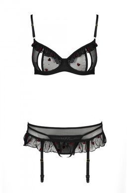 Еротичний комплект Passion LOVELIA SET black L/XL - фото