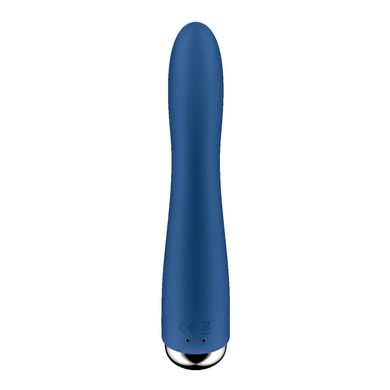 Satisfyer Spinning Vibe 1 Blue - вібратор для точки G з ротацією - фото