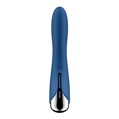 Satisfyer Spinning Vibe 1 Blue - вибратор для точки G с ротацией - фото