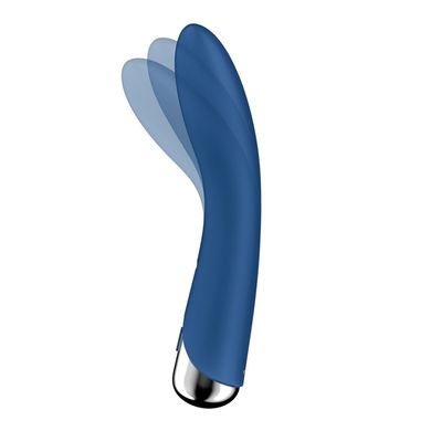 Satisfyer Spinning Vibe 1 Blue - вібратор для точки G з ротацією - фото