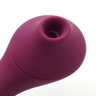 KissToy Polly Violet - вакуумный стимулятор клитора фиолетовый - фото