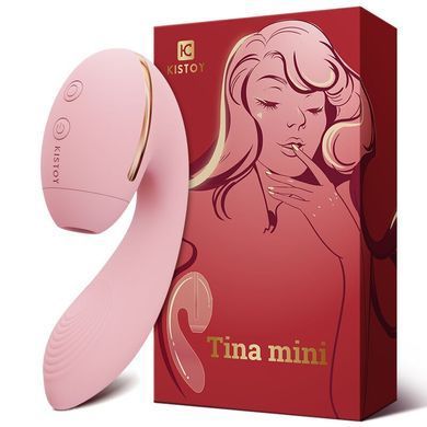Вакуумный вибратор KissToy Tina Mini Pink - фото