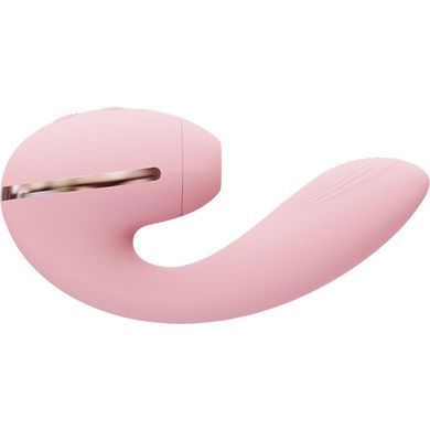Вакуумный вибратор KissToy Tina Mini Pink - фото