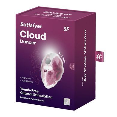 Вакуумний вібратор Satisfyer Cloud Dancer Red - фото