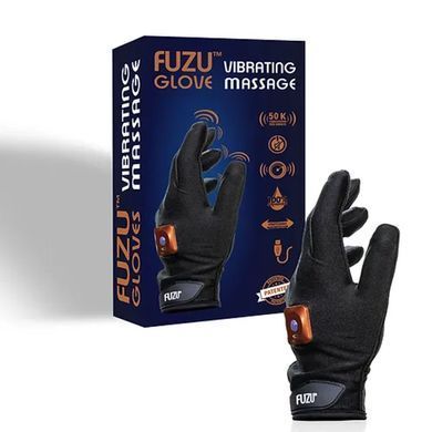 Віброрукавичка (ліва) FUZU Gloves Vibrating Massage Left Hand - фото